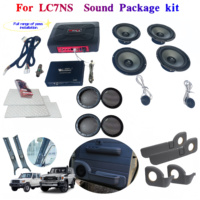 Haut-parleurs de porte en ABS avec porte-gobelets pour Land Cruiser Série 70 HZJ76/HZJ79/HZJ78/LC76/LC79/VDJ76 - Kit audio
