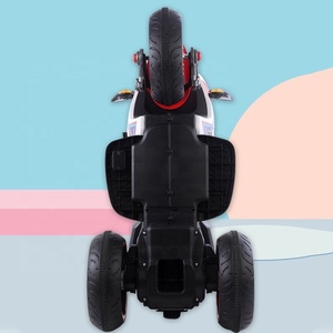 Samtoy Motocicleta de Juguete de Plástico Eléctrica de 12V, Auto de Juguete para Niños, Motocicleta para Montar para Niños - Product Image 4