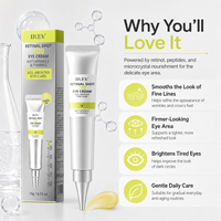 Crème Contour des Yeux Raffermissante Retinal Shot : Booster Anti-Âge à la Vitamine C et Multi-Peptides pour Cernes et Poches