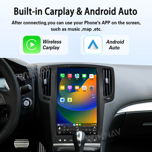 Autoradio Android 13,6 pouces pour Infiniti G25 <span class=keywords><strong>G35</strong></span> G37 Q40 Q60 2007-2015 Lecteur multimédia Carplay Navigation GPS Écran tactile - Product Image 3