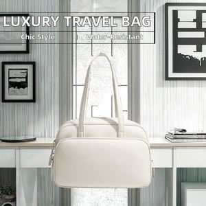 Bolso de Hombro de Cuero Marrón Grande Personalizado de Fábrica para Mujer, Estilo Retro de Diseñador de Lujo, Correa Ajustable - Product Image 3