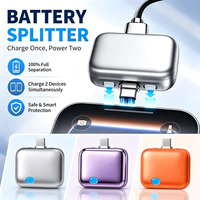 Saihunt 140W USB-C Pengisi Daya Cepat dengan Pemutus Otomatis, Perlindungan dari Pengisian Berlebih, Pemisah Pengisian Daya Mini Cerdas untuk Ponsel, Laptop, Tablet