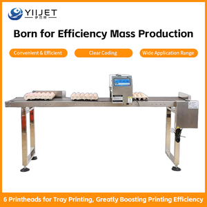 Eggs <strong>Coding</strong> <strong>Machine</strong> with High Resolution for Massive Printing of Production Expiry <strong>Date</strong> Batch Number <strong>Qr</strong> <strong>Code</strong> Barcode Time Logo - Product Image 6