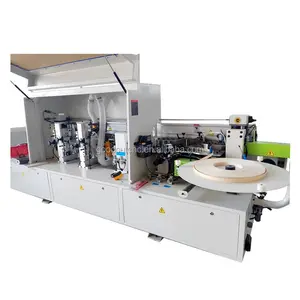 Lurus Portable Kayu Edge Banding Machine untuk Perabot Dapur