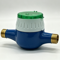 Factory Price R315 Digital Volumetric Brass Water Meter DN15 (1/2") Cold Water Meter | IP68 | OEM Customizable Horizontal