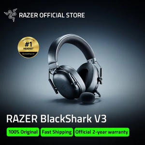 หูฟังเกมมิ่งไร้สาย Razer BlackShark V3 Tri-Mode พร้อมระบบเสียง THX Spatial Audio แบบครอบหู สำหรับอีสปอร์ต, หูฟัง 5.3 สำหรับพีซี - Product Image 3