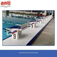 Internat ionaler Standard Anti-Nter nationale Schwimmbad ausrüstung Sprungbrett springen Start block Tauchen Polyester Stahl