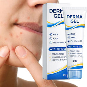 Vente en gros <span class=keywords><strong>Derma</strong></span> Gel pour l'acné ciblant la réduction des imperfections BHA AHA B5 minimisant l'acide salicylique collagène tous types de peau bienvenue - Product Image 1