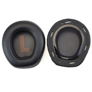 แผ่นรองหูฟังแผ่นรองหูเบาะรองหูฟังสำหรับ Q100ควอนตัม <span class=keywords><strong>Jbl</strong></span> Q200 Q300 Q600แผ่นรองหู Q800 - Product Image 6