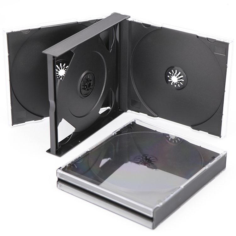 O10:24mm 4-CD Jewel Case Black