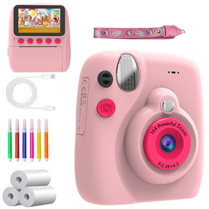 Sofortbildkamera für Kleinkinder Mädchen Jungen 3-11 Jahre Geburtstagsgeschenk mit MicroSD 4K Video 48MP Foto - Product Image 5