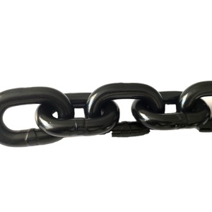 2 "chuỗi 80 6 mét 8 mét 10 mét lift heavy duty en818 vận chuyển container lớp 80 lớp 100 G80 blacken Tải nâng chuỗi Sling - Product Image 1