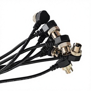 Su Geçirmez Havacılık Fişi Soket Konnektörü Kalaylı Bakır İletken Naylon PTFE IP66 Dereceli Kablo Grubu Elektronik Otomobil İçin - Product Image 3