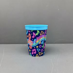 Heavy Duty Reusable <b>Plastic</b> Photo Worthy Drinkware Cups Assorted Size Pack Trending Now for Tailgate Parties PRS - Product Image 2
