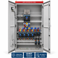 Ensemble complet de matériel électrique 1000A, 380V, triphasé, panneau de distribution d'alimentation principale pour les usines de transformation