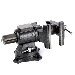 Tornillo de Banco de Precisión de Alta Resistencia con Mordazas Planas Universales de 4, 5 y 6 Pulgadas, Multifuncional, Acceso Transfronterizo - Product Image 4