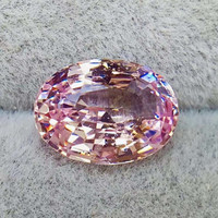 SRARIT zertifiziert lose edelstein für schmuck 3.5ct Sri Lanka orangy rosa natürliche unbeheizten Padparadscha sapphire