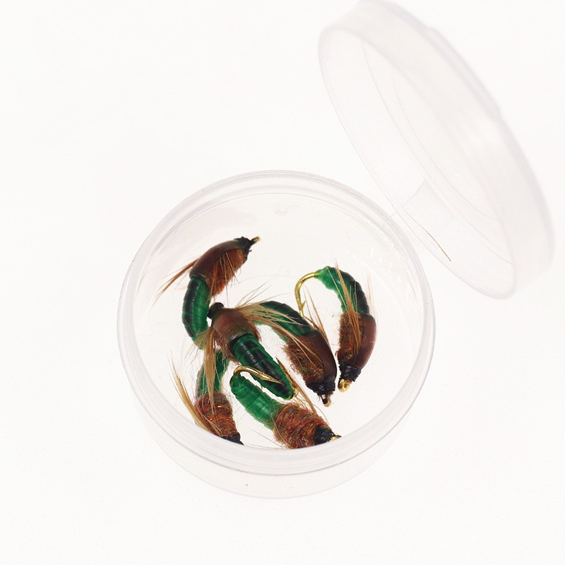 Green round box