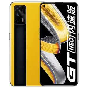 Realme GT Neo Flash Edition 5G携帯電話6.43 "120 HZ寸法1200 Octa Core 64MP4500mAhスマートフォンNFC65Wフラッシュチャージャー
