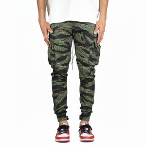 Ropa de moda de alta calidad La mejor tela suave Los nuevos hombres cómodos usan pantalones Cargo de Elegant Sports - Product Image 1