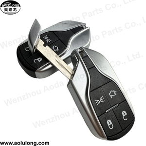 Precio de fábrica 4 botones Car Smart <span class=keywords><strong>Remote</strong></span> Case Car <span class=keywords><strong>Key</strong></span> para 2014 2015 2016 Maserati - Product Image 4
