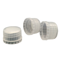 Bouchon à vis pour bouteille d'eau en plastique PE de 32 mm, anti-fuite, écologique, avec joint inviolable