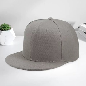 Casquette Snapback vierge 6 panneaux à visière plate, style baseball, broderie de logo personnalisée, unisexe, Hip Hop, vente en gros - Product Image 3