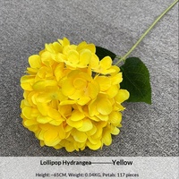Bunga Hydrangea Sutra Baru 68cm, Rekomendasi untuk Dekorasi Pernikahan, Hotel, Rumah, Indoor/Outdoor
