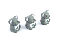 Jouet anti-stress en mousse PU de 10 cm, souris de dessin animé, boule de décompression mignonne LS005, province du Zhejiang