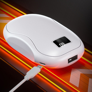 Calentadores de Manos Eléctricos Portátiles Reutilizables con Logotipo Personalizado (MOQ:50) para Caza, Camping y Navidad - Product Image 2
