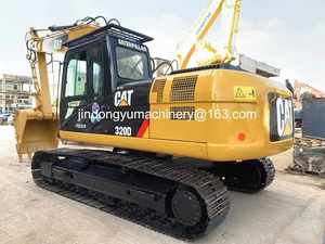 Excavadora de cadenas CAT320D usada original de Japón con motor y bomba, alta potencia de excavación, 1 año de garantía - Product Image 4