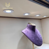 Vitrina Moderna con Pantalla LED, Mueble de Vidrio para Joyería, Boutique Comercial, Gran Capacidad de Almacenamiento, Antirrobo, 2.11m de Altura