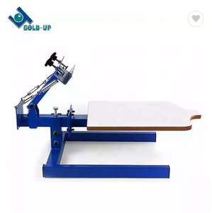 Manual <strong>Screen</strong> <strong>Printing</strong> Table/one Station One Color Rotary <strong>Machine</strong> - Product Image 3