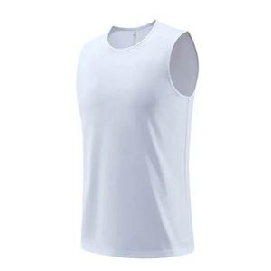 Chaleco Deportivo de Verano para Hombre, 100% Poliéster, Secado Rápido, Sin Mangas, para Gimnasio, Ejercicio, Deporte, Correr - Product Image 3