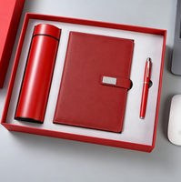 A5 Ensembles de cadeaux d'affaires promotionnels d'entreprise de luxe Articles avec logo pour les clients vip Coffret de cadeaux d'entreprise Carnet de notes personnalisé de luxe