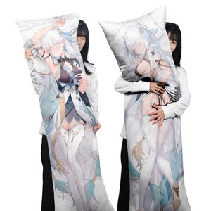 Sublimación <span class=keywords><strong>Anime</strong></span> Imagen Juego Imagen Dakimakura Naked Japanese Girl Barato Decorativo Wuthering Waves Jinhsi Long Hug Funda de almohada - Product Image 4