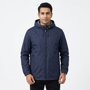 Custom Logo High Quality Men's Zipper <b>Waterproof</b> <b>Jacket</b> <b>Plus</b> <b>Size</b> Men Windbreaker <b>Jacket</b> - Product Image 1