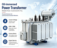 Transformateur triphasé immergé dans l'huile haute tension MingZheng SZ20 35 kV/11 kV 5000 kVA 8000 kVA 10000 kVA