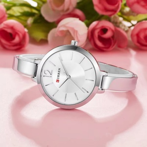 CURREN 9012 Fashion Women Dress Wristwatch Ladies Quartz Watch Brand Luxury Women Bracelet Watches Full Steel Female <b>Clock</b> - Product Image 2