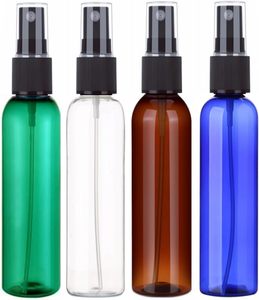 <b>Plastic</b> Spray Bottle PET 30ml-500ml Amber White for Cosmetic Packaging with Pump Spray <b>Cap</b> and Screen Printing - Product Image 1