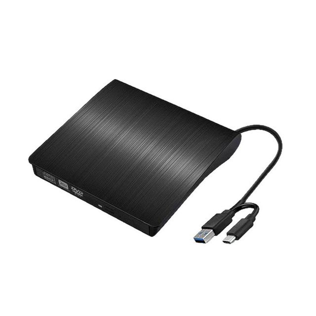 Slim External DVD Burner USB3.0 Type-C Laptop DVD-RW