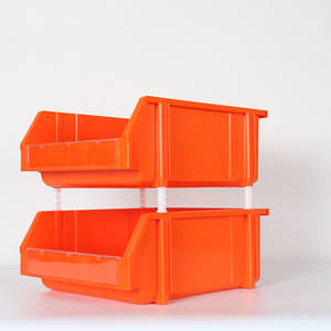 ถังเปิดด้านหน้าคลังสินค้าซ้อนพลาสติกกองสามารถถังขยะ - Product Image 3