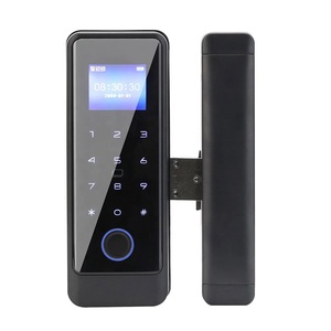 Verrouillage de porte étanche numérique sans poignée avec mot de passe Bluetooth Smart Home TUYA Control Metal Door Lock Smart Rim lock - Product Image 2