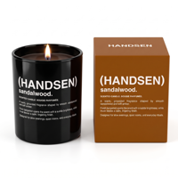Bocaux à bougies en verre brillant 12oz 14oz vendus en gros, étiquettes personnalisées et boîtes cadeaux sur mesure pour les entreprises d'aromathérapie
