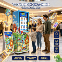 Kommerzieller Freistehender Kleiner Sammelkarten-Verkaufsautomat SDK 32 Zoll Touchscreen Sammelkarten-Verkaufsautomat für TCG