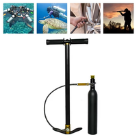 Pompe manuelle portable TUXING à prix compétitif, haute pression 300 bar 4500 psi 30 MPa HPA, trois étages, pour paintball et activités de plein air