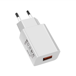 Cargador Rápido QC18w con Enchufe Europeo, un Solo Puerto, para Hogar Inteligente - Product Image 3