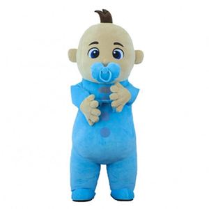 Opblaasbaar babypop jongen en meisje mascottekostuum dierenfiguur opblaasbaar kledingstuk voor feesten volwassenen populaire verkoop - Product Image 2