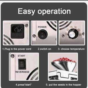 304 thép không gỉ nấu ăn dầu máy ép thương mại ép dầu đậu phộng đậu nành hạt thông hạt nhân Máy ép dầu - Product Image 5