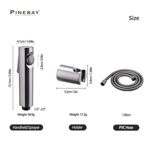 Прямая поставка с завода, серая насадка для биде и туалета - Product Image 5